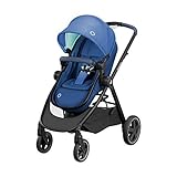 Maxi-Cosi Zelia Carrito bebé 2 en 1, hamaca se transforma en capazo, cochecito reclinable en posición acostada, fácil sistema de plegado, color essential b