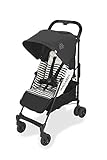 Maclaren Quest Arc Silla de paseo - Ideal para recién nacidos y niños de hasta 25 kg. Capota extensible e impermeable con FPU 50+, asiento multiposición y suspensión en las cuatro rued